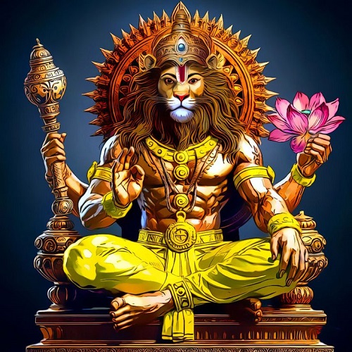 Ashtamukhi Gandabherunda Narasimha