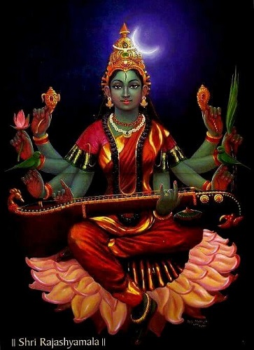 Goddess Rajashyamala