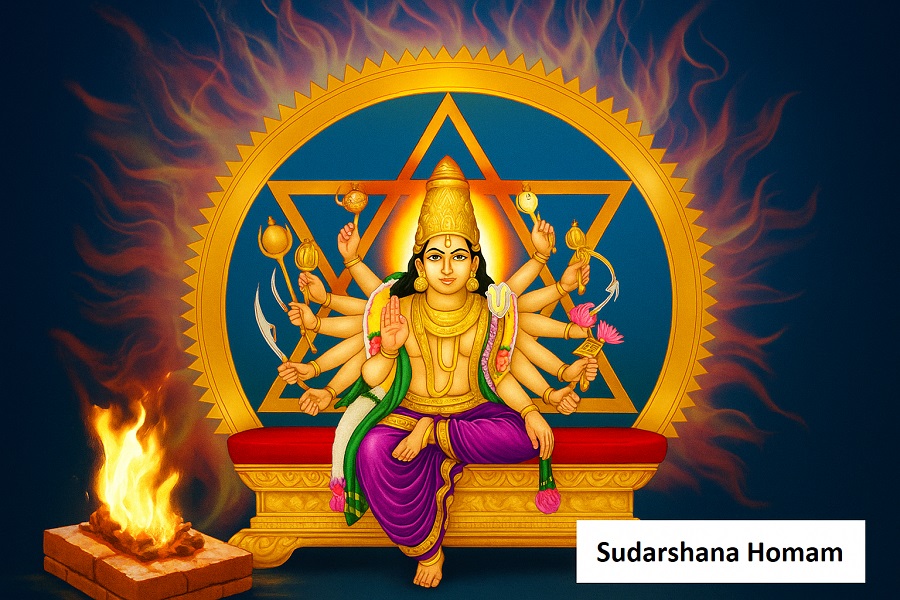 Sudarshana Homam Ceremony